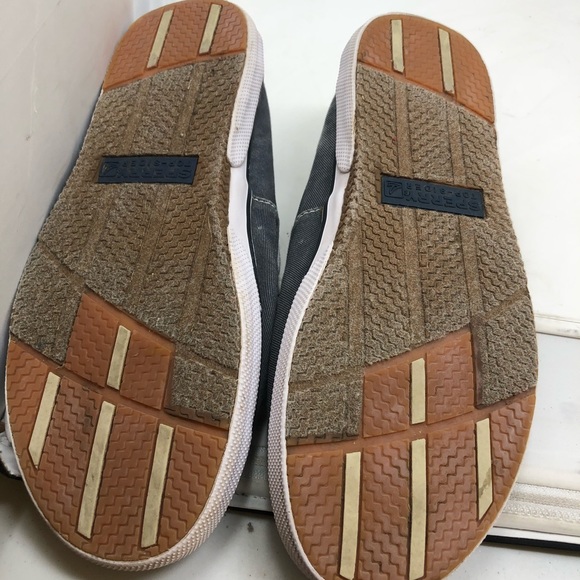 Sperry Top-Sider Men 6 M Blue Canvas Boat Shoes - Picture 7 of 10